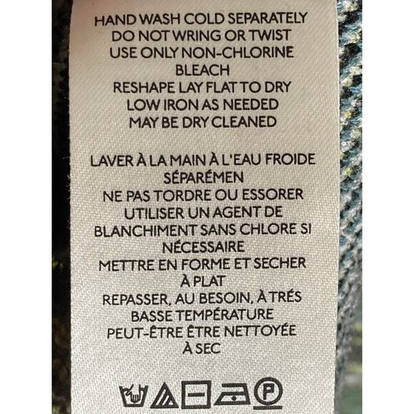 Free People McGregor Plaid Green Tea Sweater Cardigan - Picture 7 of 9